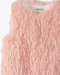 Hatley - Girls' Feather Faux Fur Vest