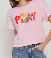 Active Basic - Short Sleeve French Terry Short Top