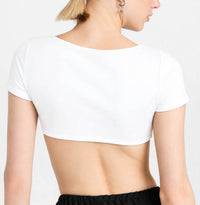 Susana Monaco - Square Neck Underwire Crop Top