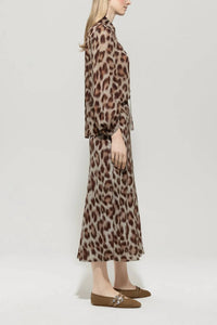 Luisa Cerano - Animal Print Shirt Blouse