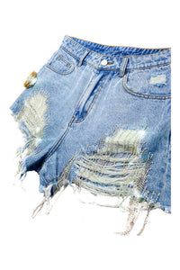With Love, Molly - Denim & Diamonds Shorts