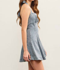 Mustard Seed - Ava Halter Neck Dress