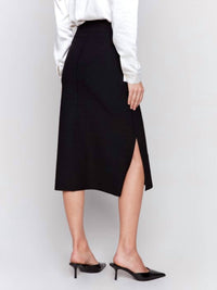 Charlie B - Gutsy Front Patch Pocket Crepe Skirt