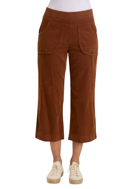 Xcvi - CORD TRUMBLE CROP PANTS