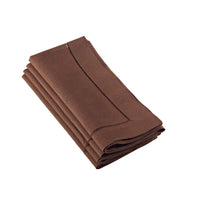 Saro Lifestyle - Hemstitched Dinner Napkin - Set Of 4