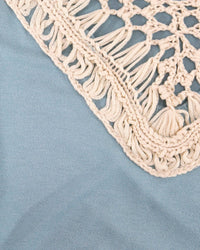 Grace And Lace - Calia Crochet Short Sleeve Top