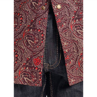 Rock & Roll Denim - Paisley Printed Long Sleeve Snap Shirt