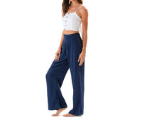 Lotus & Luna - Wide Leg Cotton Pants
