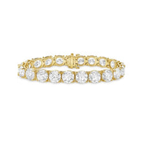 Diana M Jewels - Women's Grand 14.80 Carat Diamond Tennis Bracelet