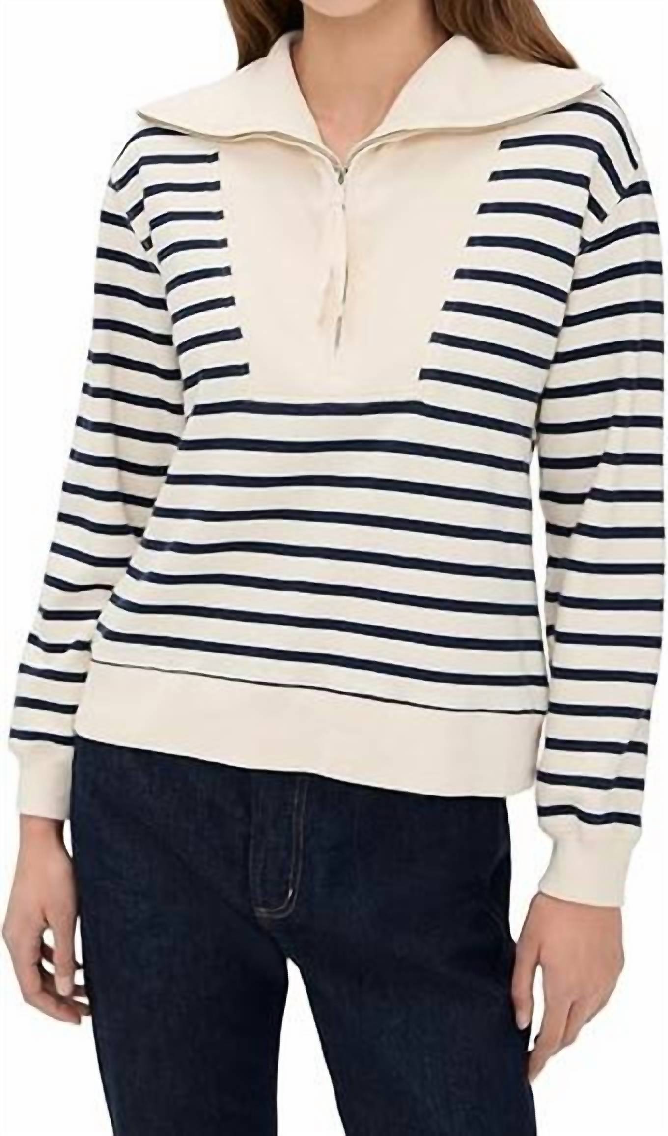Xirena - Kat Stripe Sweatshirt