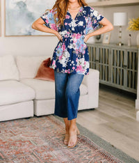 Heimish Usa - Hello Hummingbird Floral Top
