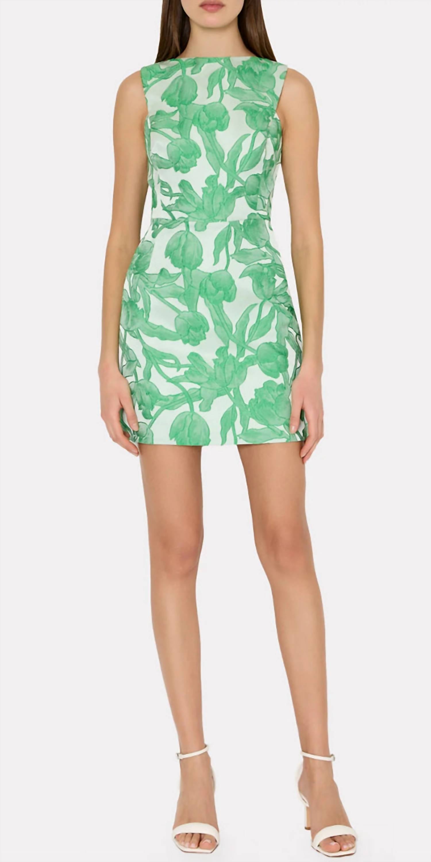 Milly - Leilani Jacquard Mini Dress