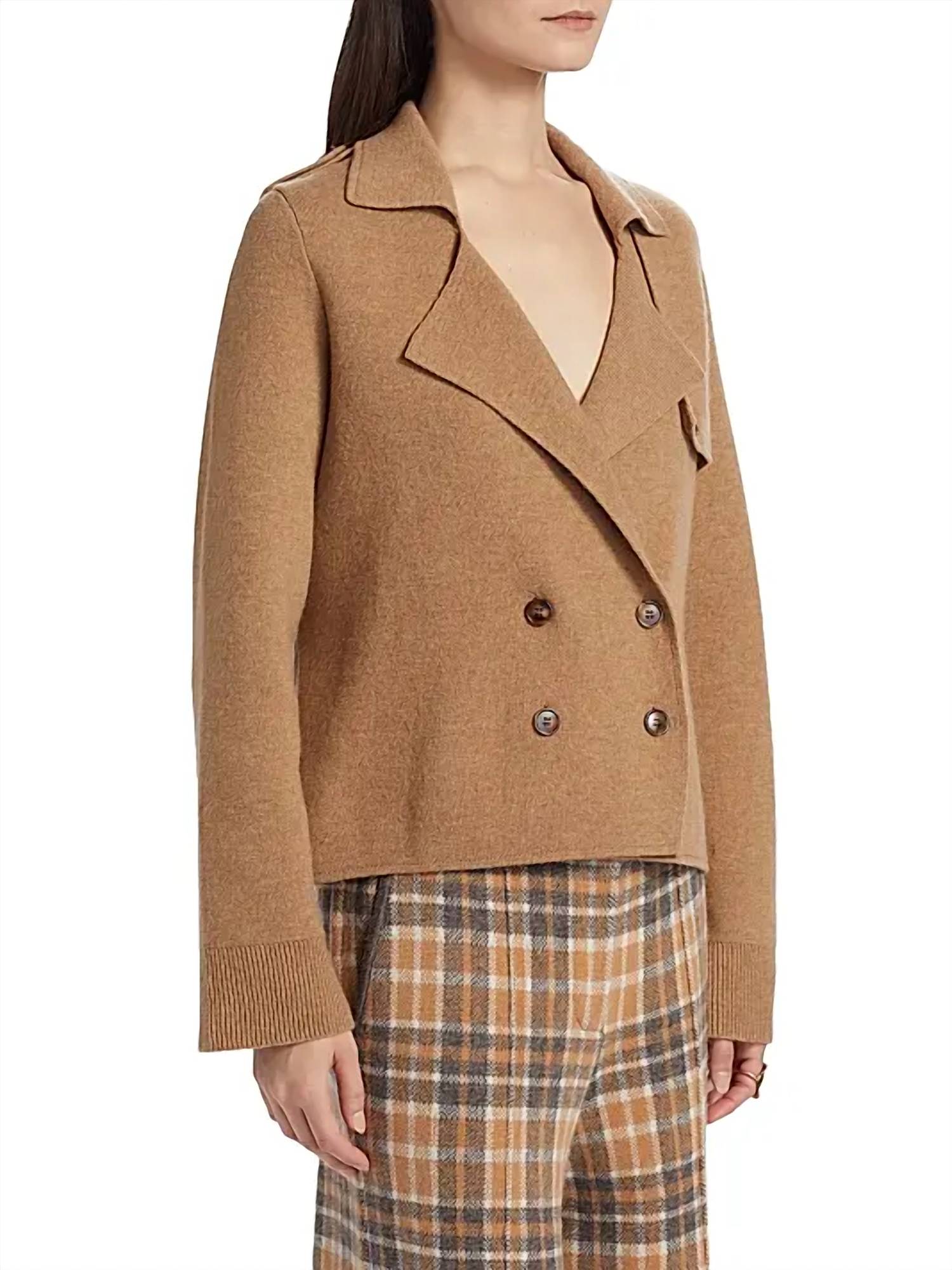 Naadam - Premium Cashmino Trench Jacket