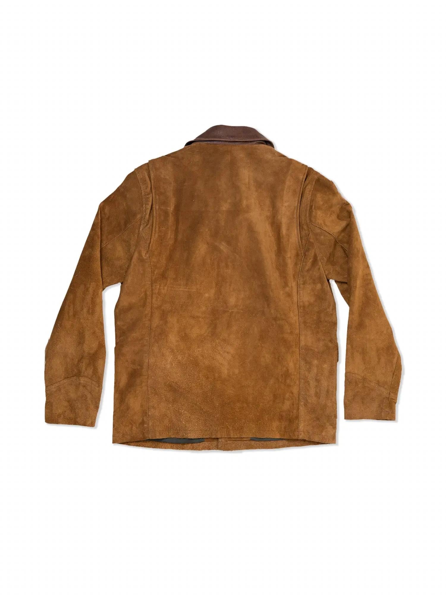 Iron & Resin - Men's Buffalo Rock Suede Jacket