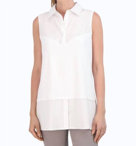 Foxcroft - Sasha Sleeveless Layering Tunic
