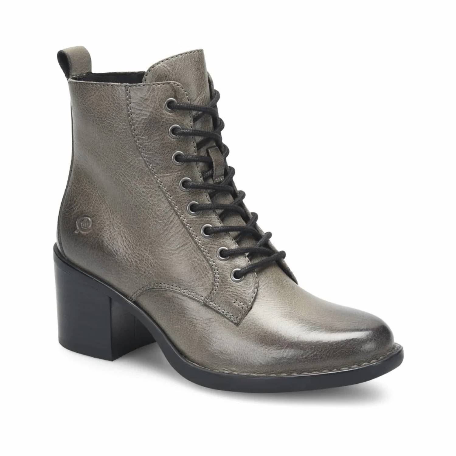 Born Women's Huntley Lace Up Boot in grey - women's shoe
