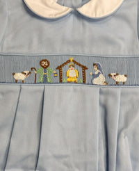 Petit Bebe - Boy's Nativity Bubble Romper