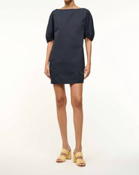 STAUD Didi Dress in navy - women's dress