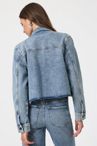 Mavi - Thalia Shiny Mid Denim Jacket
