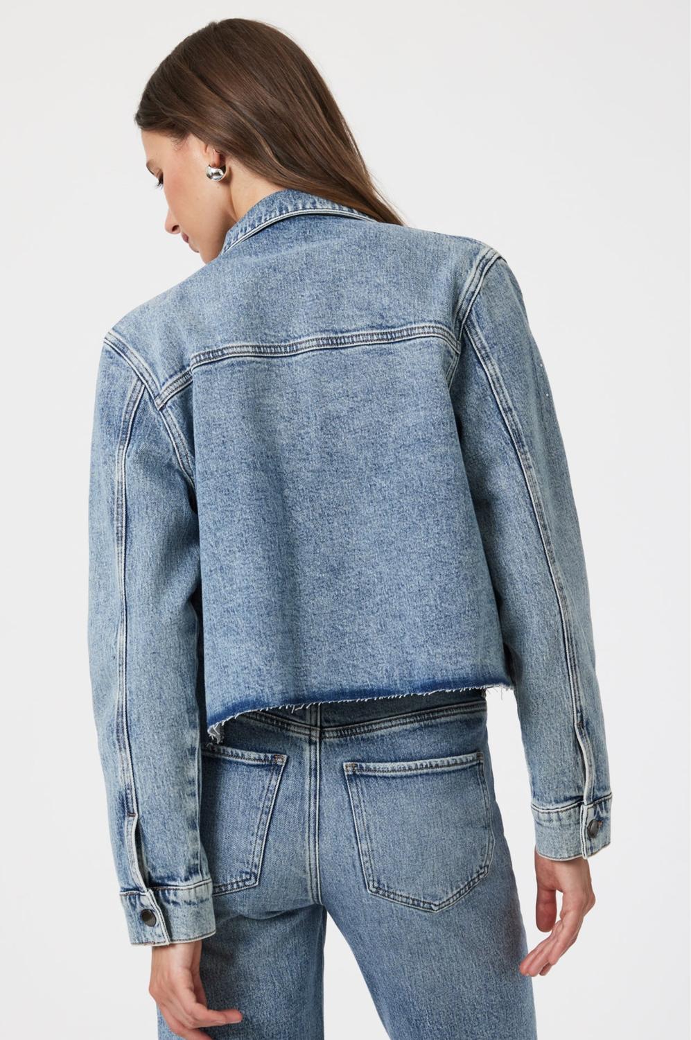 Mavi - Thalia Shiny Mid Denim Jacket