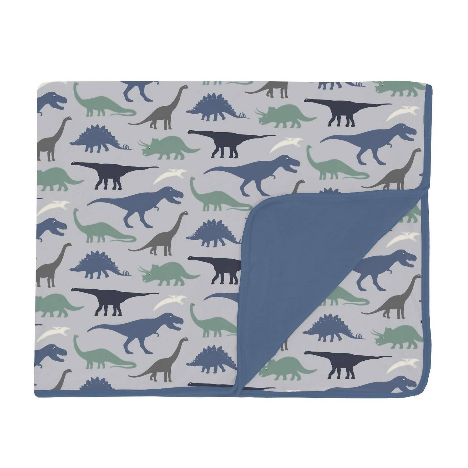 Kickee - Toddler's Dove Dino Museum Blanket