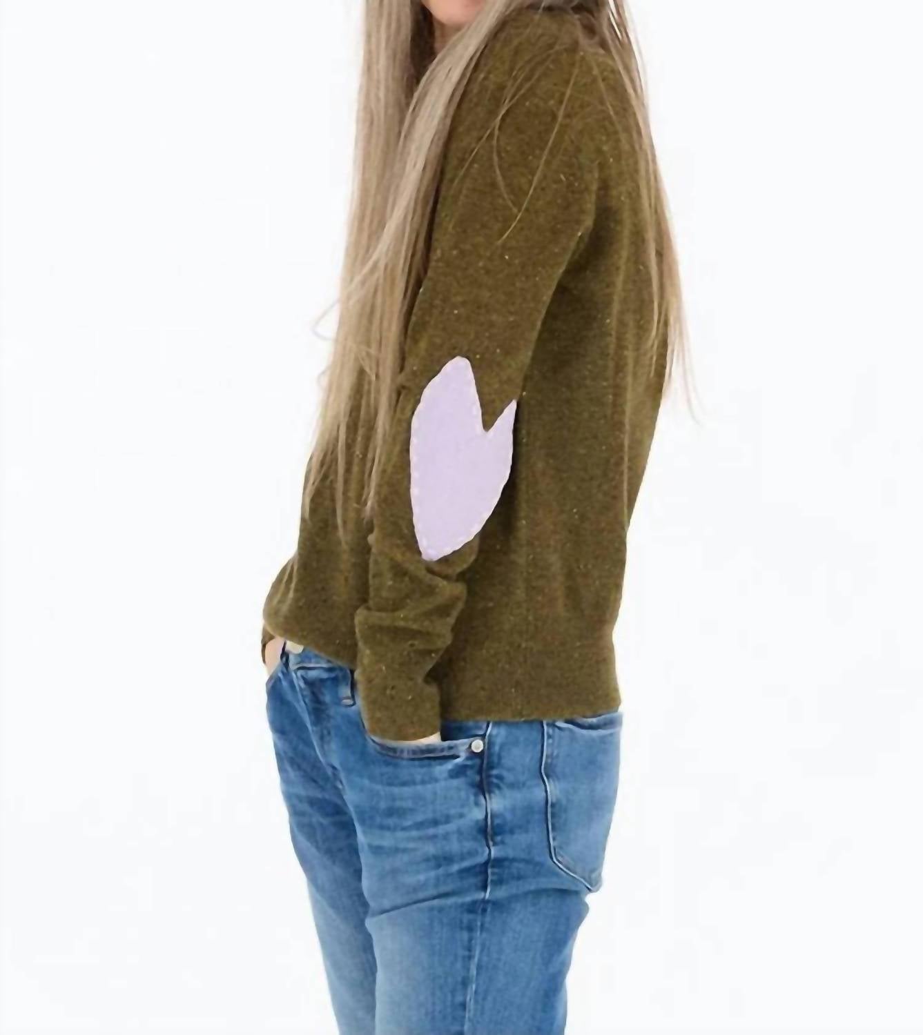 Kerri Rosenthal - Heart Patchwork Pullover