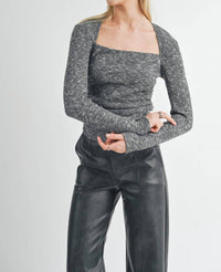 Sage The Label - New Romantics Long Sleeve Ruched Top