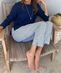 Sigrid Olsen - Cotton Printed Pants