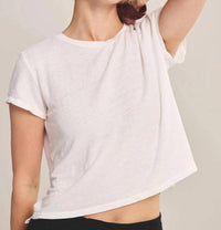 Velvet By Graham & Spencer - Casey Linen Knit T-shirt