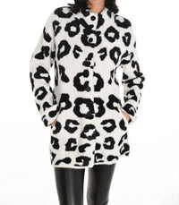 Frank Lyman - Brooke Animal Print Knit Jacket