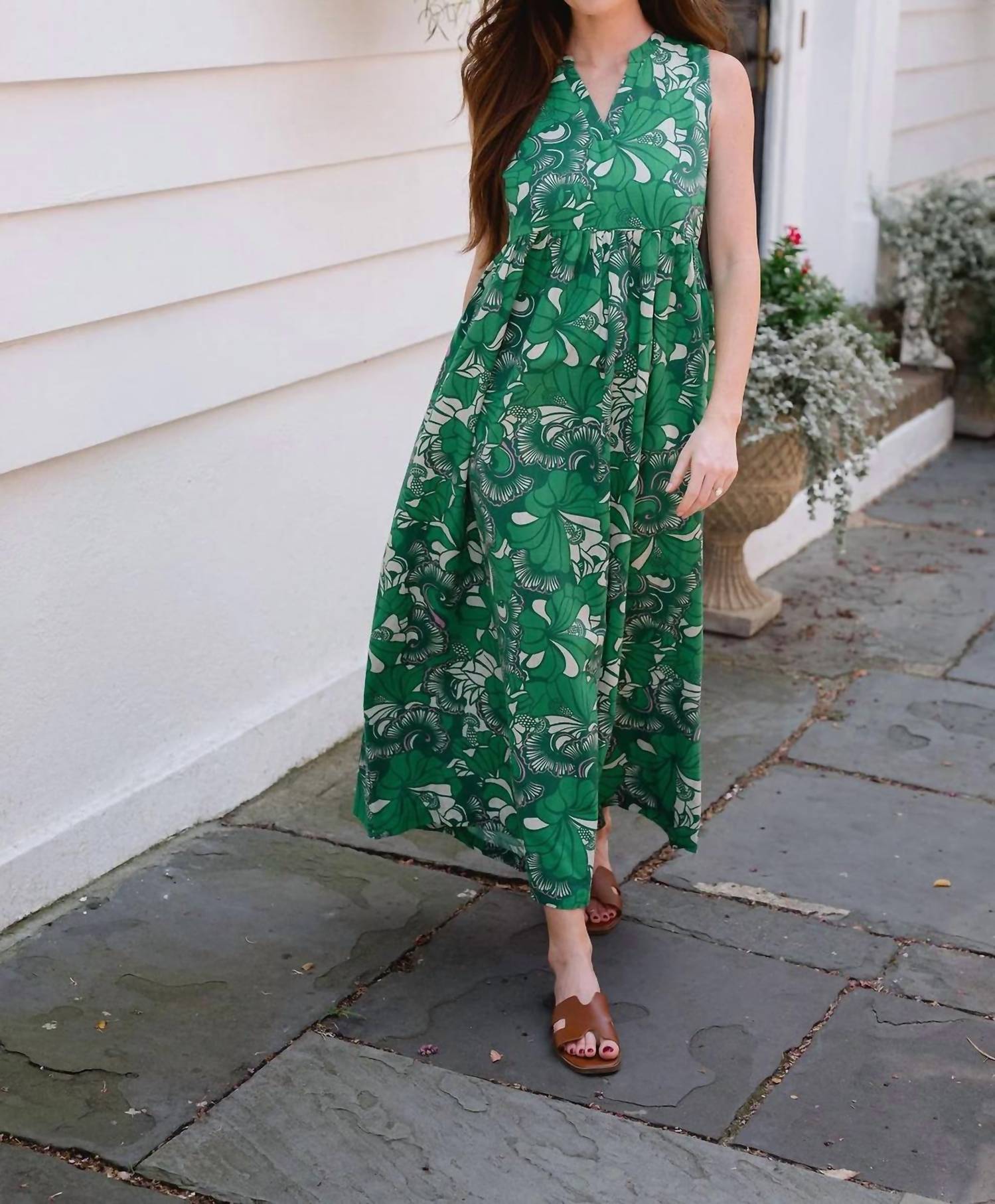 Briton Court - Jenny Linen Maxi Dress