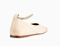 Maria Luca Women's Augusta Ballet Flats in light beige - women's flats - alternate view