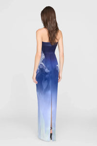 Theia - Cyrilla Strapless Column Gown