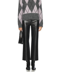 PISTOLA Ally High Rise Ankle Boot Pants in onyx - women's pants - view 5
