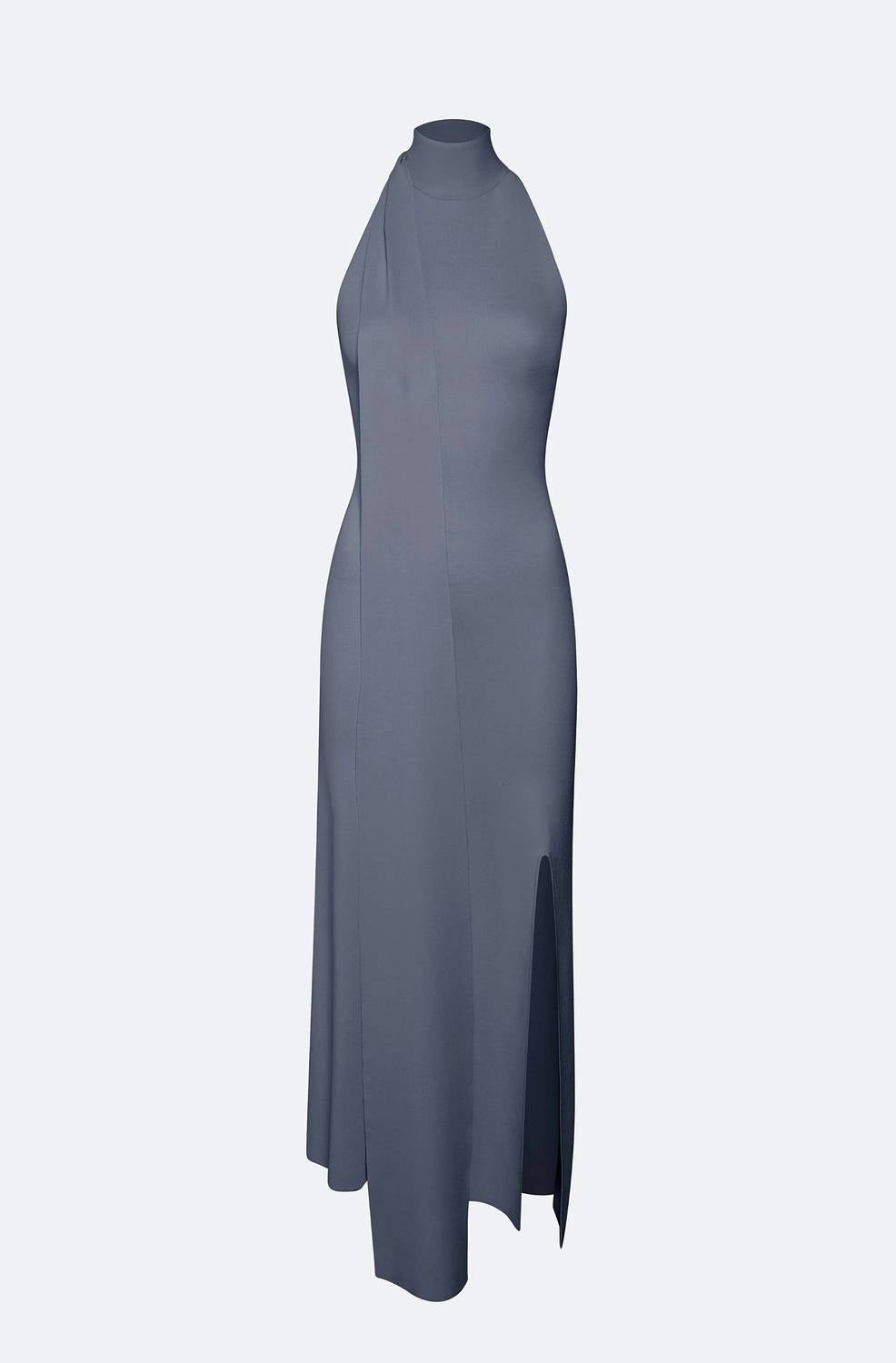 Lapointe - Matte Viscose Halterneck Dress