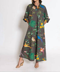 House Of Mbr - Ruthie Shirt Midi Dress