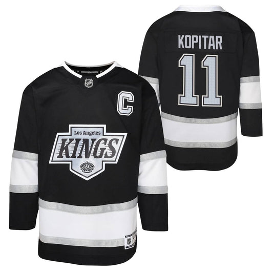 La Kings - Boys' Anze Kopitar Premium Home Jersey