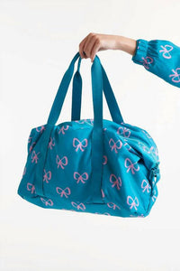 Compania Fantastica - Women's Bow Printed Duffel Bags