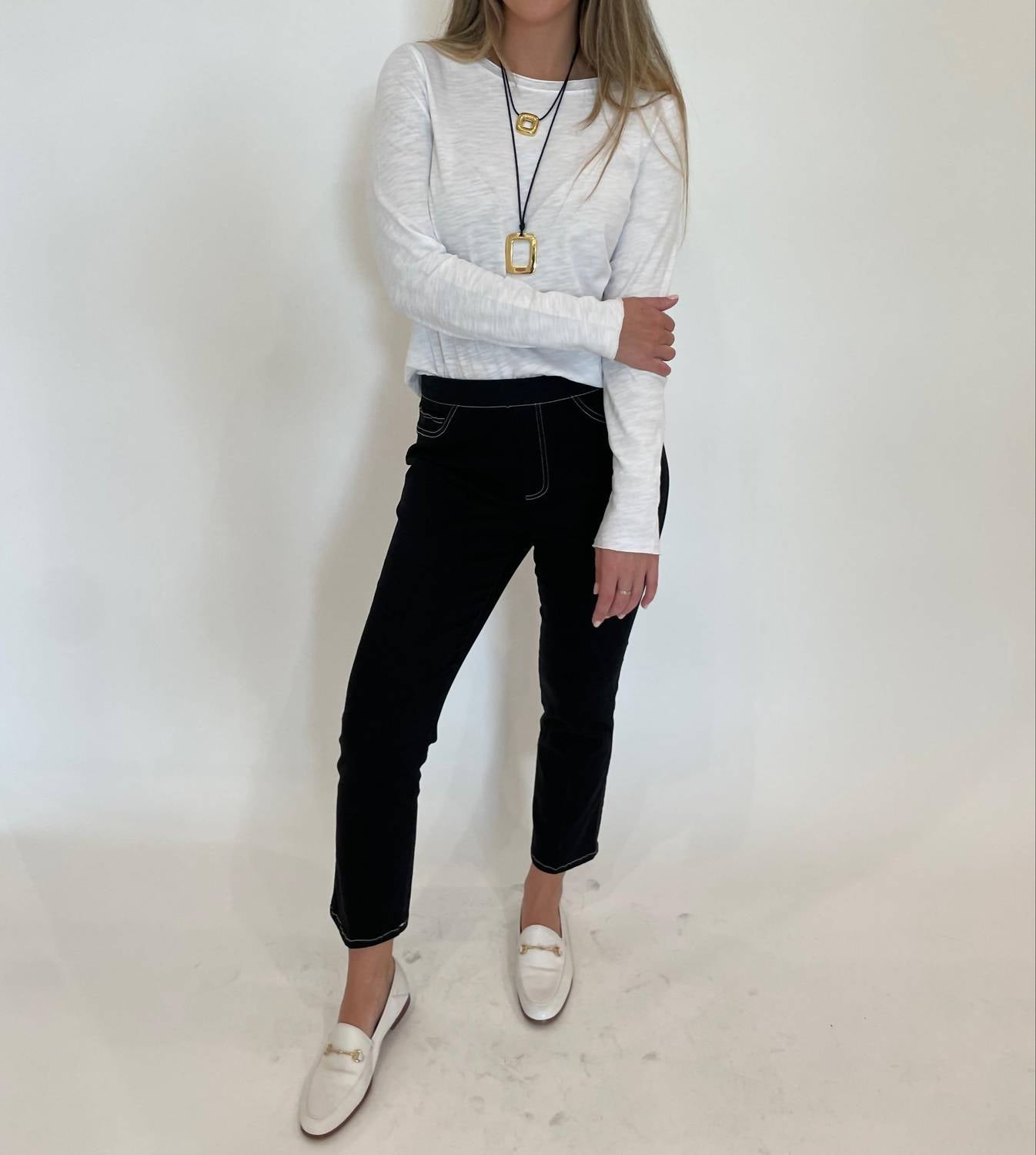 Peace Of Cloth - Joey Crop Jeans