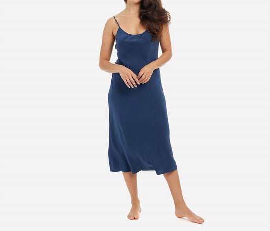 Washable Silk Midi Slip Dress