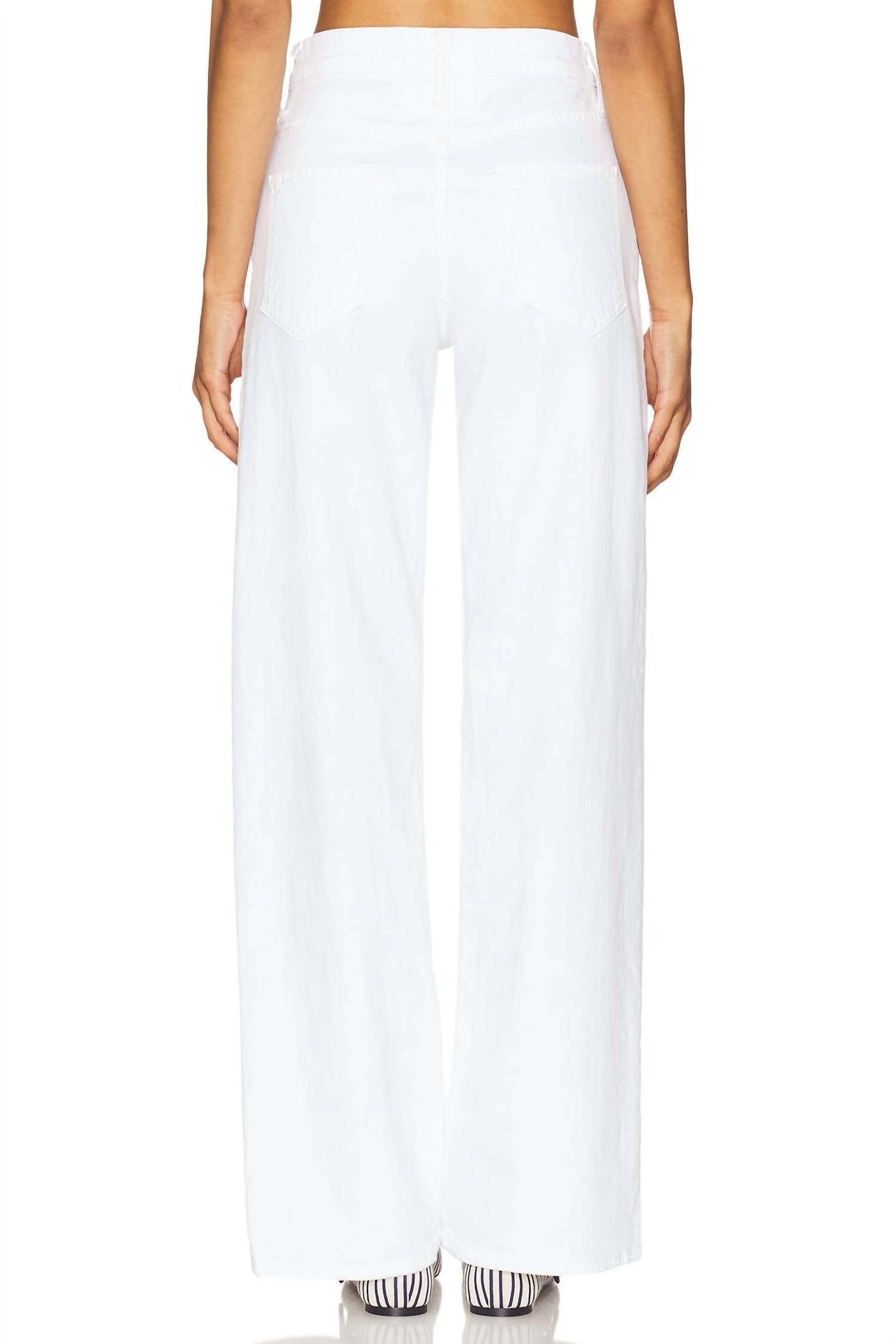 Mother - Spinner Zip Sneak Jeans
