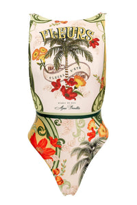 AGUA BENDITA Domenica Ete One Piece in green - women's swimwear - view 4