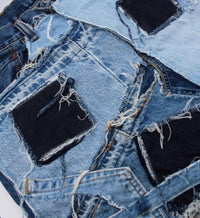 Knotwtr - Women's Patch Denim Skirt