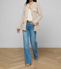 L'Agence - Kastoria Fringe Cardigan