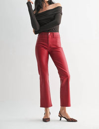 Just Black Denim - Slim Cropped Bootcut Jeans