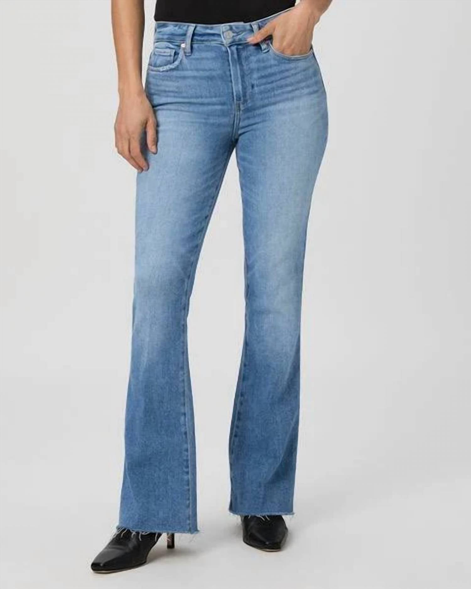 Paige - Laurel Canyon Raw Hem Jeans