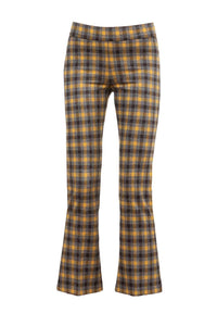 Avenue Montaigne Leo Flare Cut Pants in solar - women's pants - view 4