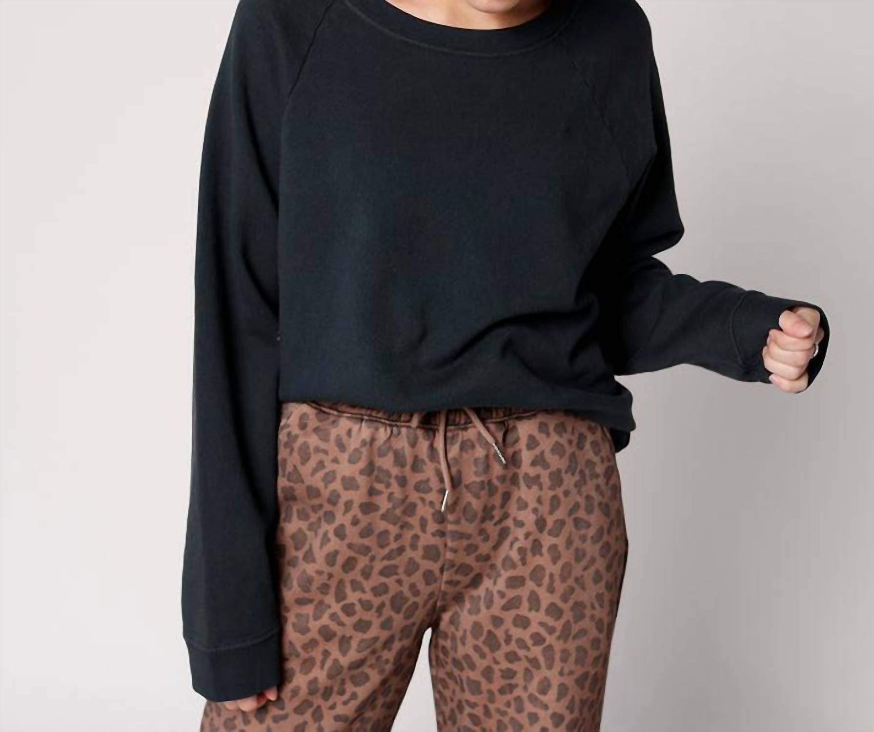 Daydreamer - Solid Vintage Raglan Sweatshirt