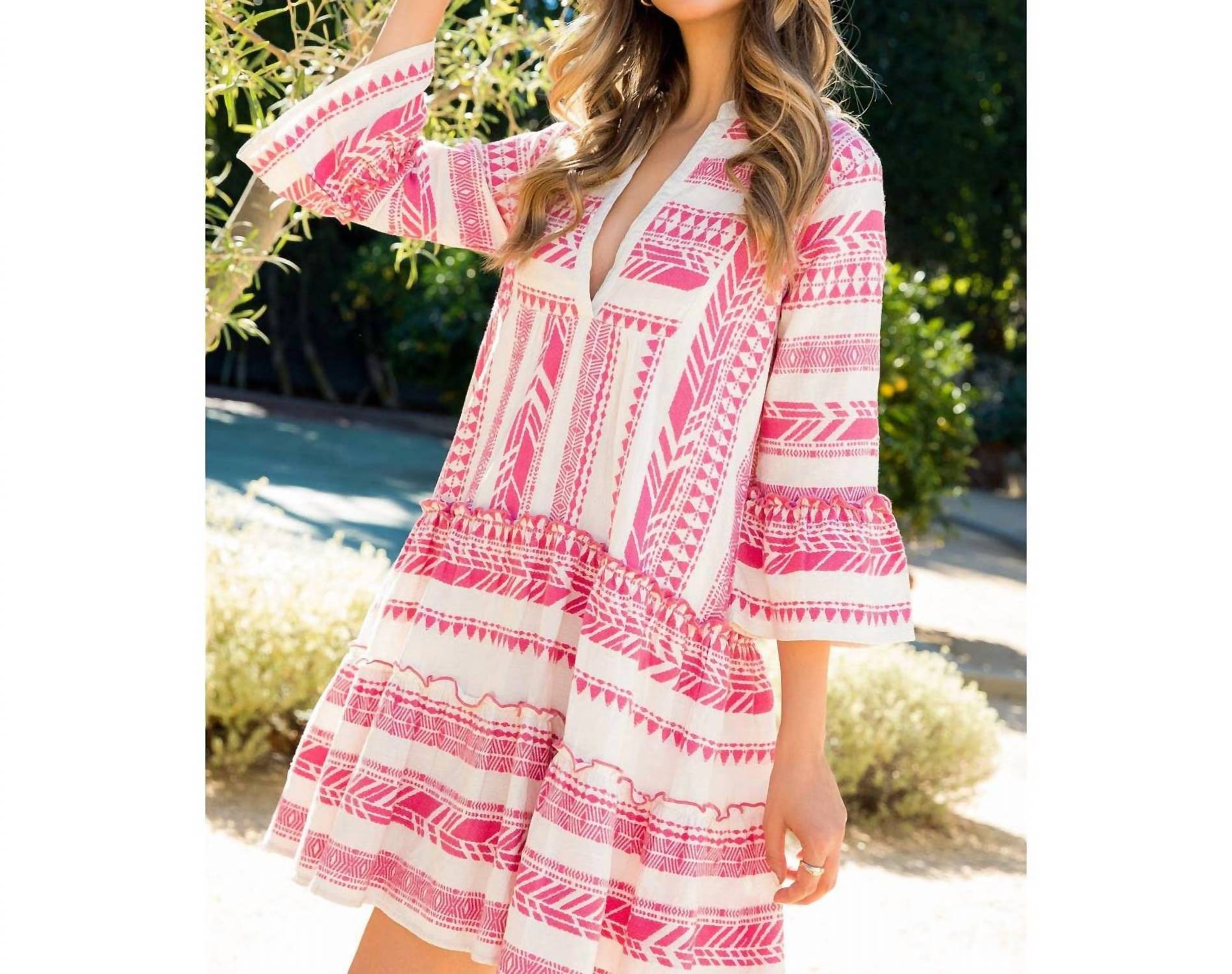 Thml - Tiered Embroidered Dress