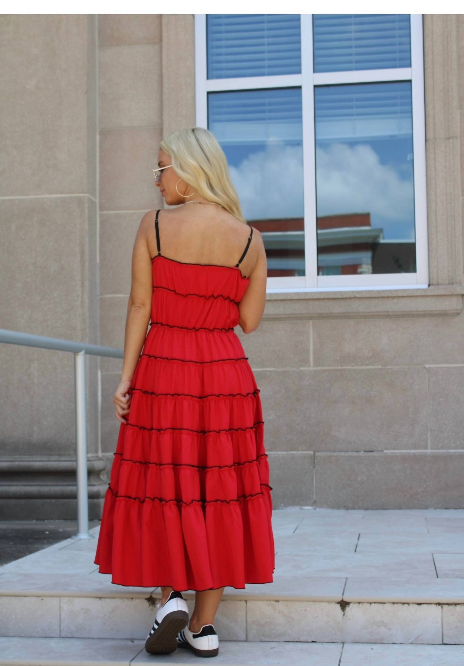 Tcec - Rally Ruched Midi Dress
